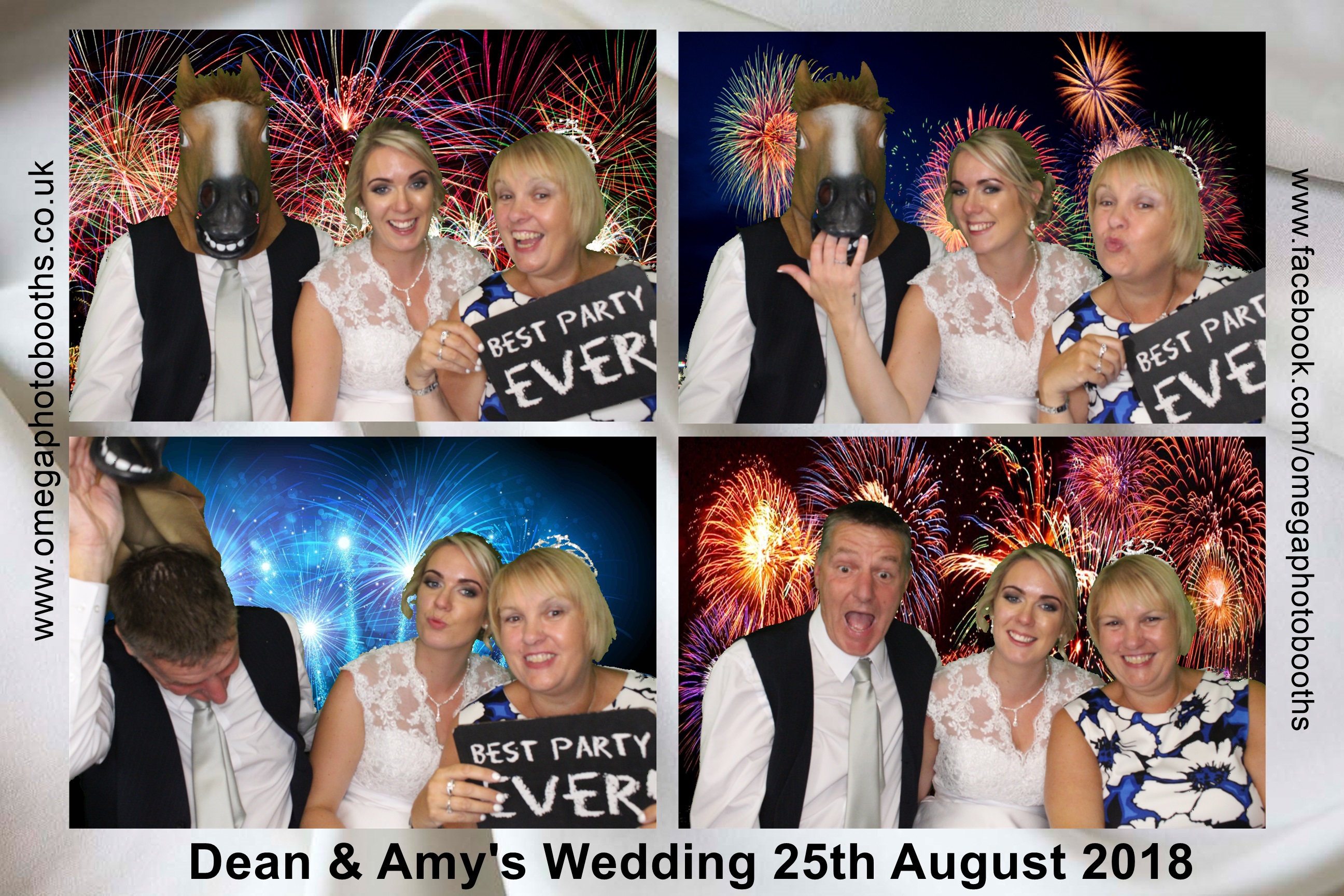 Dean & Amy's Wedding | View more photos from the event at gallery.omegaphotobooths.co.uk/u/Omega-Photobooths/Dean-Amys-Wedding